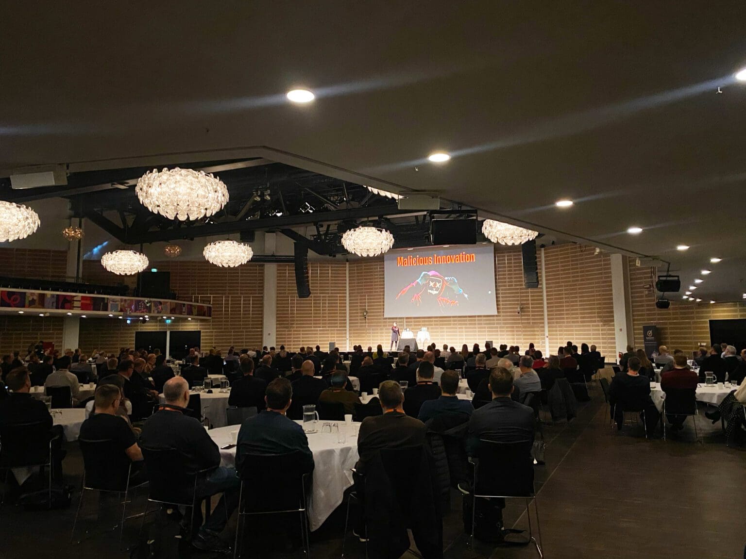 The conference hall